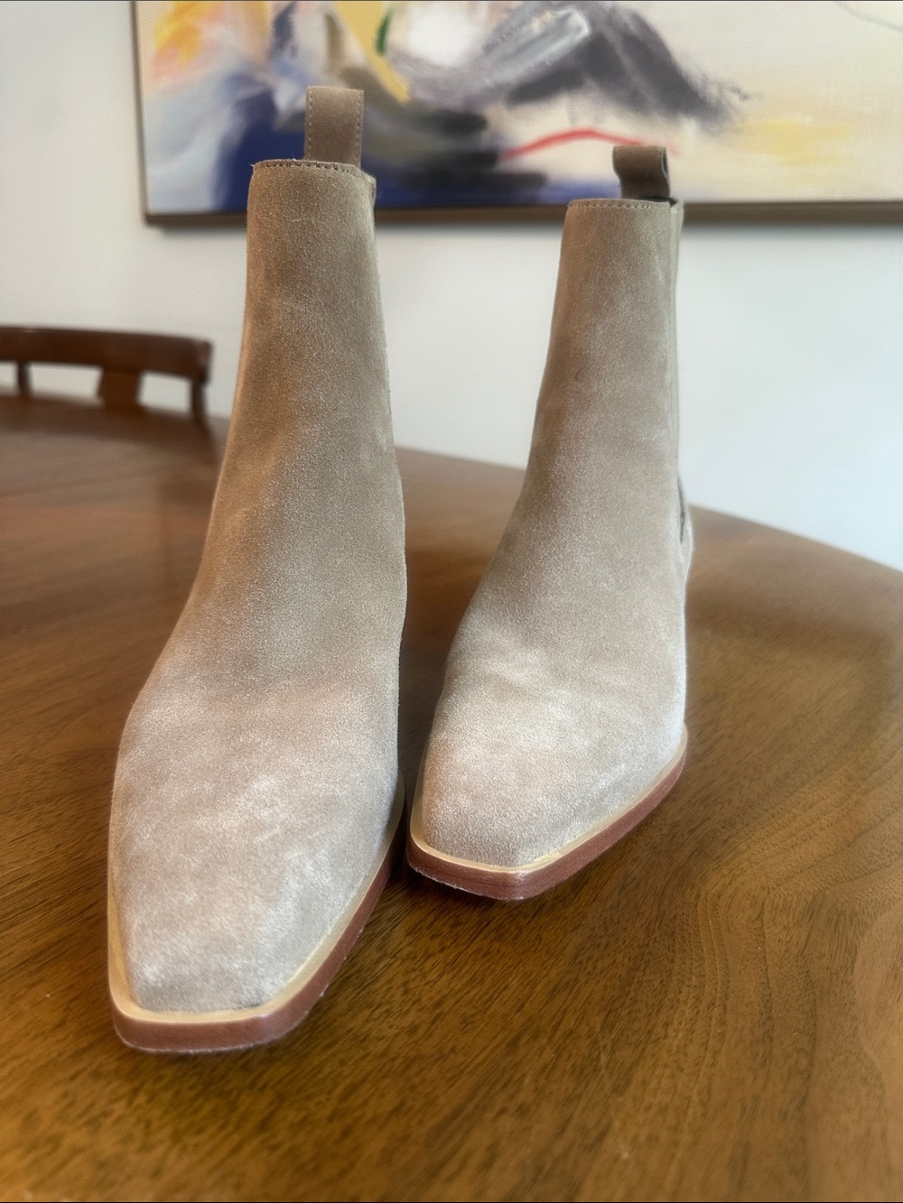 Rag & Bone Booties - Taupe